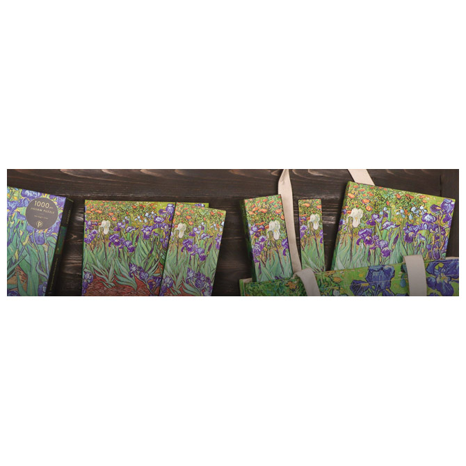 Notes 13x18 cm-midi crte  72L s gumicom Van Gogh Irises Paperblanks PB8204-0 Cijena