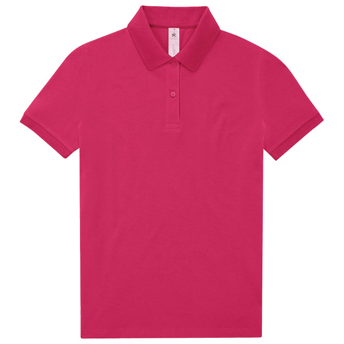 Majica kratki rukavi B&C MyPolo180 Women 180g roza M  Cijena