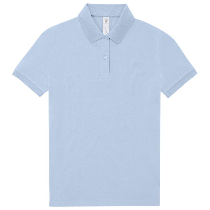 Majica kratki rukavi B&C MyPolo180 Women 180g svijetloplava S Cijena