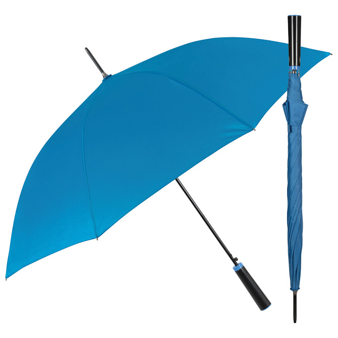 Kišobran automatik s plastičnom drškom Promo Walking Around Perletti 96011-05 kraljevsko plav Cijena