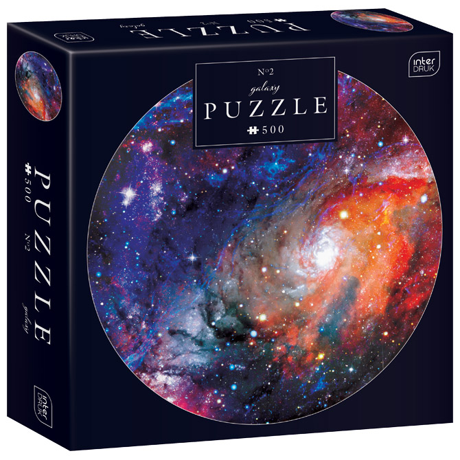 Puzzle 500 kom okrugle Galaxy 1 Interdruk Cijena