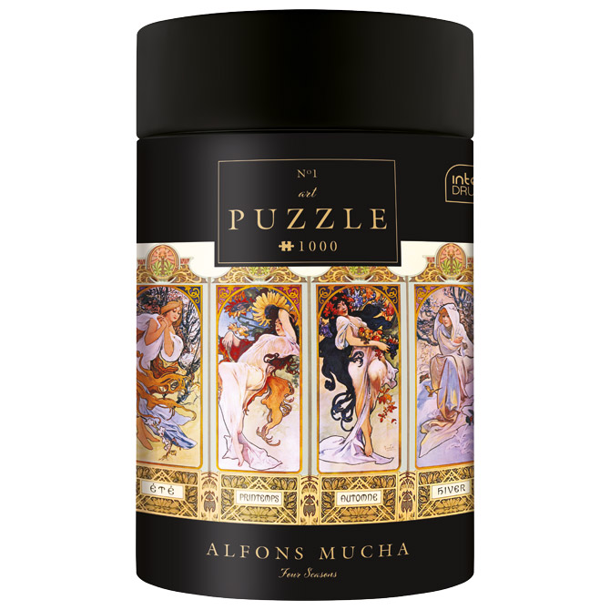 Puzzle 1000 kom tuba ART.1 Alfons Mucha “Four Seasons” Interdruk Cijena