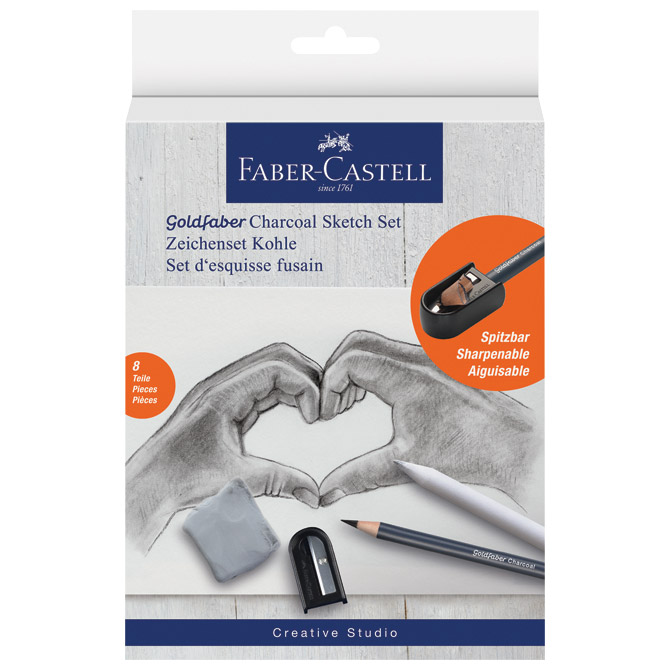 Set Goldfaber Charcoal sketch pk8 Faber Castell 114006 blister Cijena