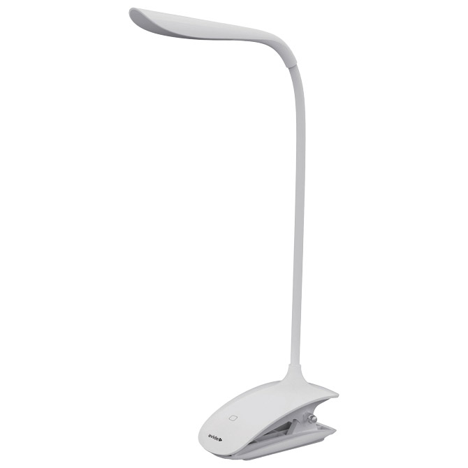 Svjetiljka stolna LED Clip (s kvačicom) Avide bijela Cijena