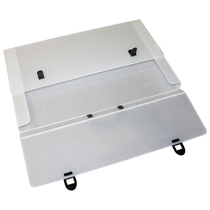 Torba-kofer pp-tvrdi  365x565x30mm Ri.Plast 6338533201.1 prozirno bijela/sort ručka Cijena
