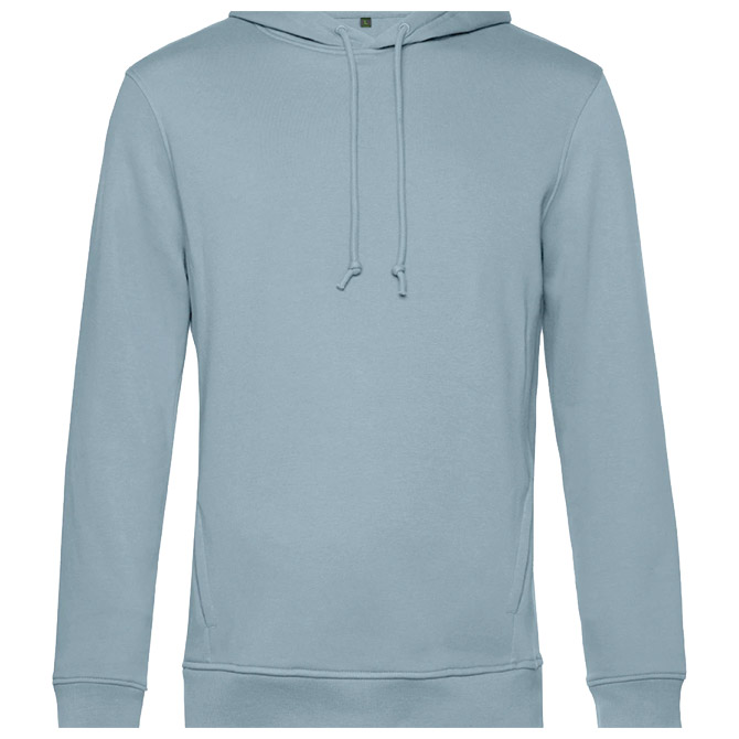 Majica dugi rukavi B&C Inspire Hooded 280g plava magla S!! Cijena