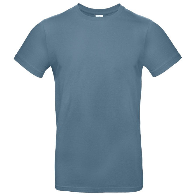 Majica kratki rukavi B&C #E190 kamen plava XL!! Cijena
