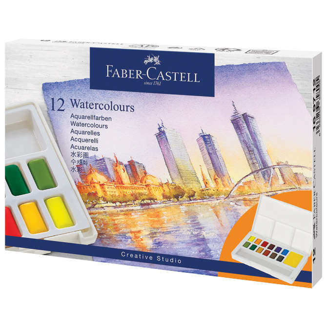 Boja vodena 12boje Creative studio Faber Castell 169712 Cijena