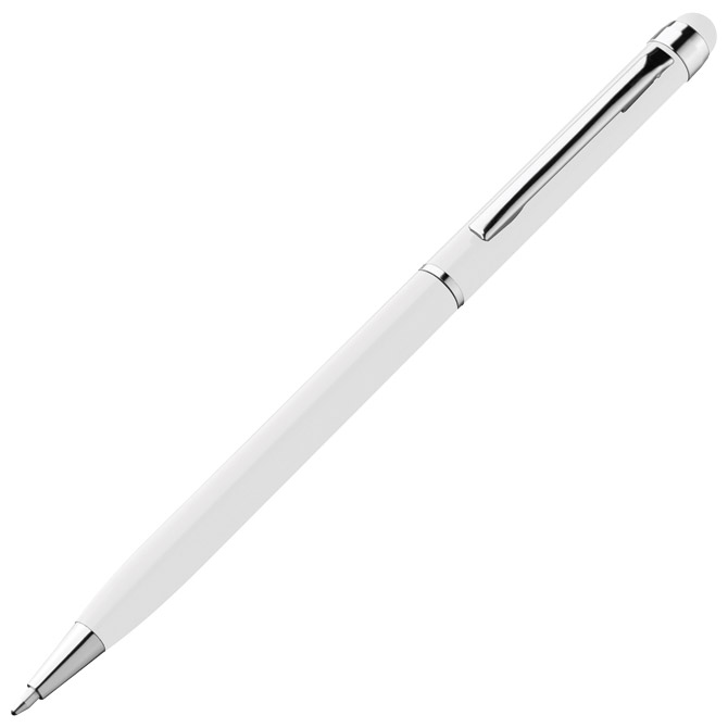 Olovka kemijska metalna+touch pen New Orleans bijela Cijena