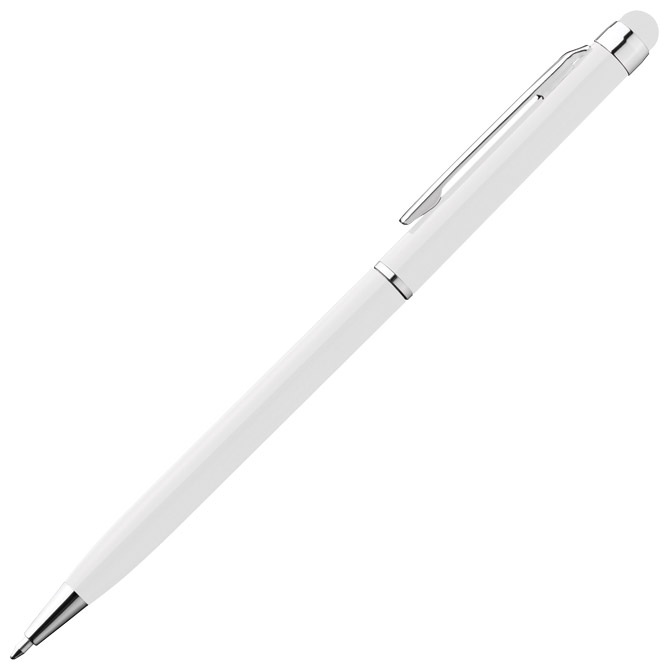Olovka kemijska metalna+touch pen New Orleans bijela Cijena