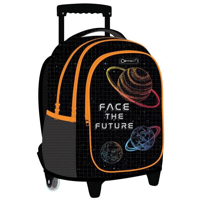 Ruksak školski s kotačićima Face The Future 24.Connect basic Cijena