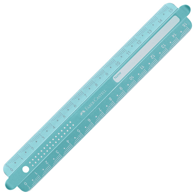 Ravnalo pvc 15 cm Sparkle Faber-Castell 172015 sort blister Cijena