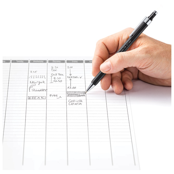 Olovka tehnička 0,7 mm Graphite Staedtler 778 07-9 crna Cijena