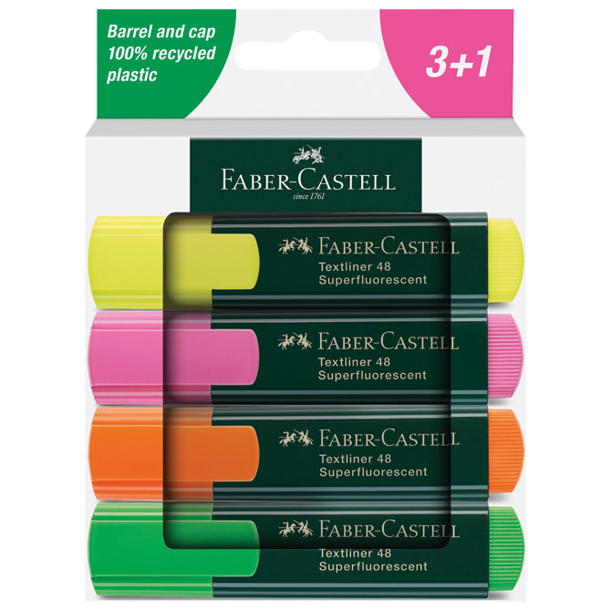 Signir 1-5mm 48 kartonska kutija Faber Castell 254844/4boje blister Cijena