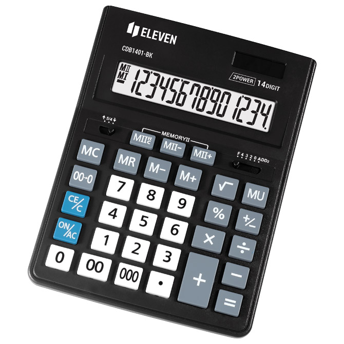 Kalkulator komercijalni 14mjesta Eleven CDB-1401 BK crni Cijena
