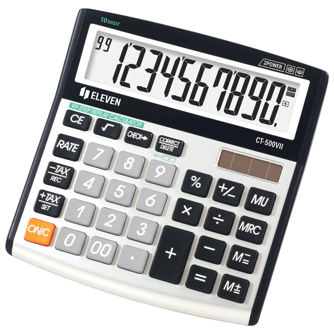 Kalkulator komercijalni 10mjesta Eleven CT-500VII srebrni Cijena