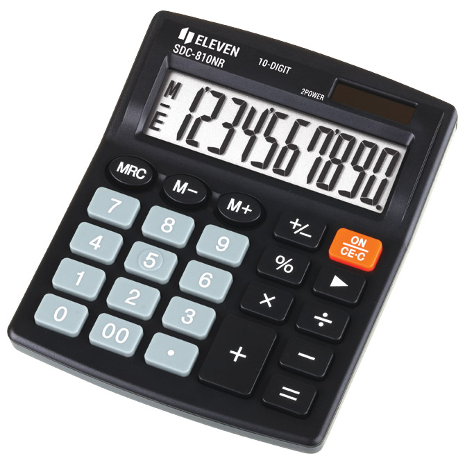 Kalkulator komercijalni 10mjesta Eleven SDC-810NR crni Cijena
