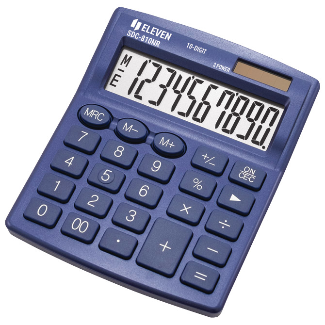 Kalkulator komercijalni 10mjesta Eleven SDC-810NRNVE plavi Cijena