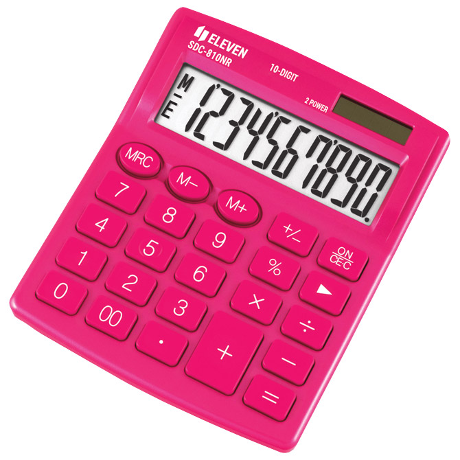 Kalkulator komercijalni 10mjesta Eleven SDC-810NRPKE rozi Cijena
