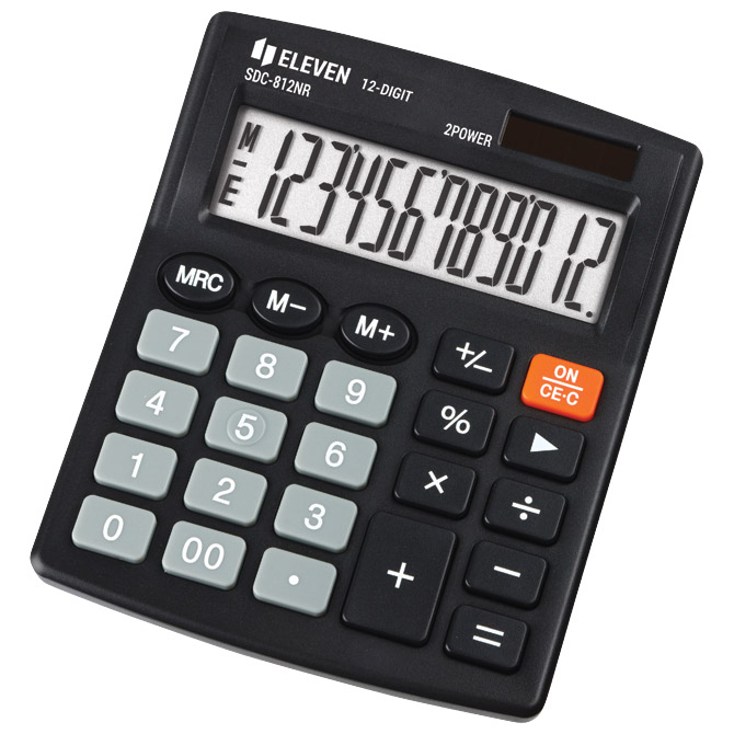 Kalkulator komercijalni 12mjesta Eleven SDC-812NR crni Cijena