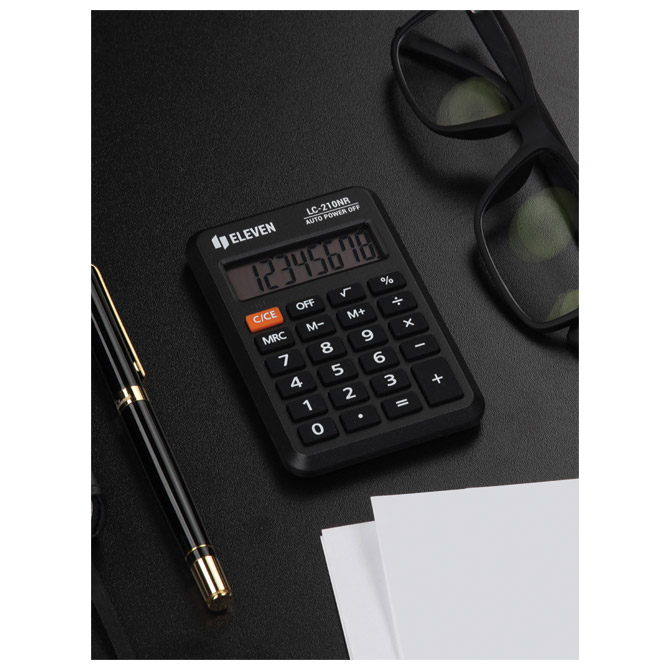 Kalkulator komercijalni  8mjesta Eleven LC-210NR crni Cijena