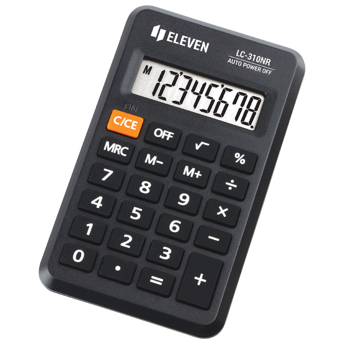 Kalkulator komercijalni  8mjesta Eleven LC-310NR crni Cijena