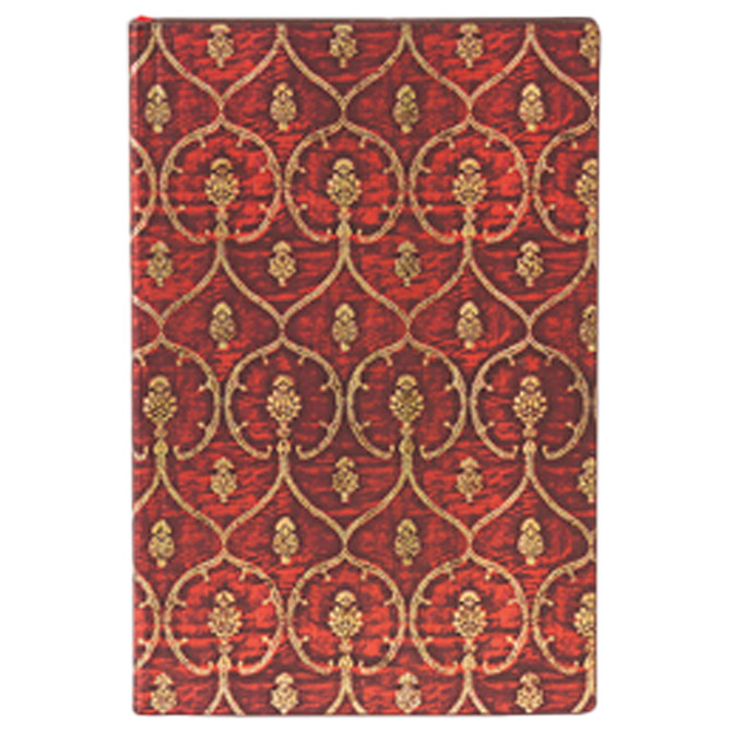 Notes  9x14 cm-mini crte 104L s gumicom Red Velvet Flexis Paperblanks FB9633-7 Cijena