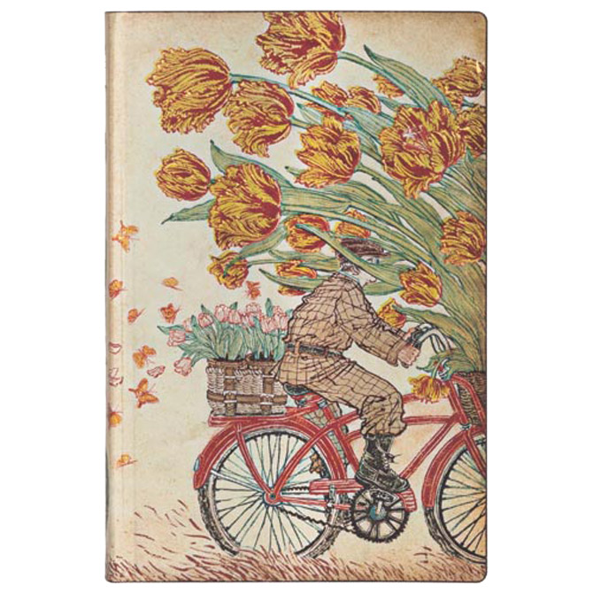 Notes  9,5x14 cm-mini crte 104L bez zatvaranja Holland Spring Flexis Paperblanks FB7282-9 Cijena