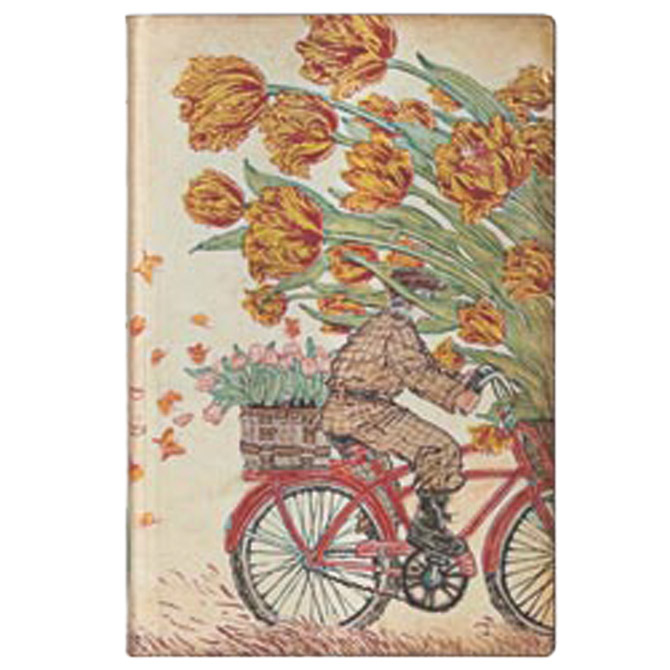 Notes  9,5x14 cm-mini crte 104L bez zatvaranja Holland Spring Flexis Paperblanks FB7282-9 Cijena