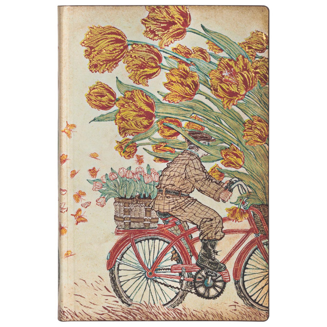 Notes  9,5x14 cm-mini crte 104L bez zatvaranja Holland Spring Flexis Paperblanks FB7282-9 Cijena