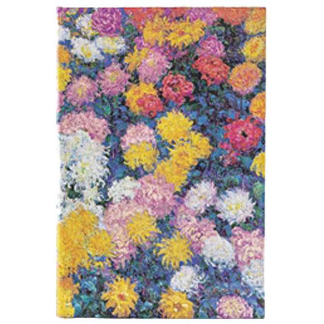 Notes 12x18 cm-midi crte  72L s gumicom Monet’s Chrysanthemums Paperblanks PB9714-3 Cijena