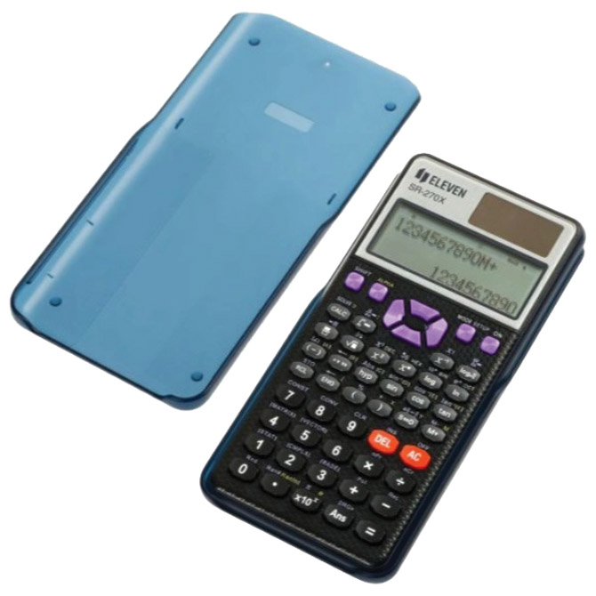 Kalkulator tehnički 10+2mjesta 417 funkcija Eleven SR-270X crni Cijena