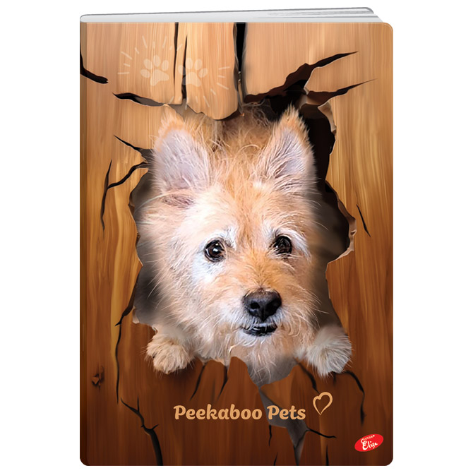 Teka meki uvez A4 crte 40+2L 80g Peekaboo pets Elisa Cijena