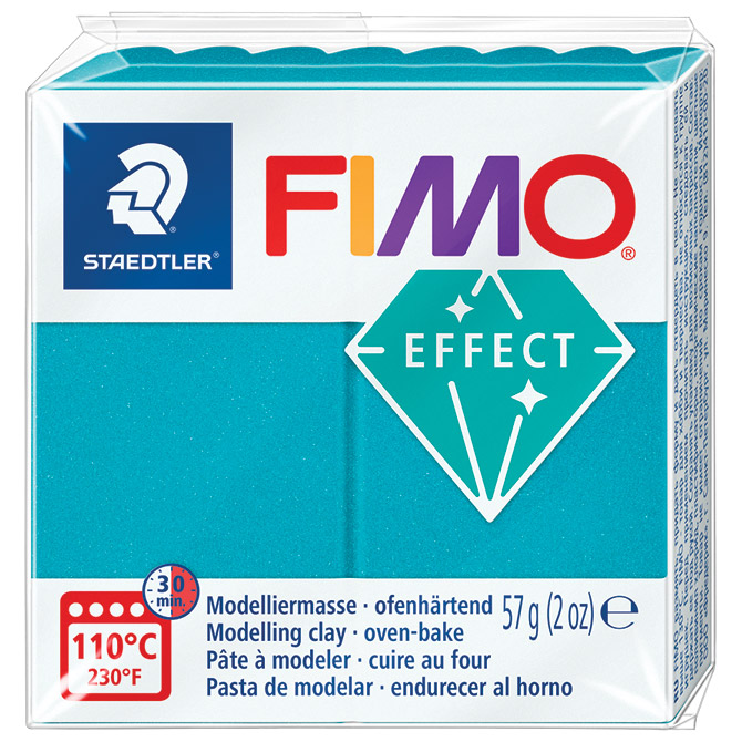 Masa za modeliranje   57g Fimo Effect Metallic Staedtler 8010-36 metalik tirkizna Cijena