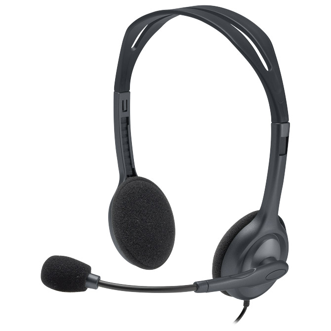 Slušalice+mikrofon USB H111 Logitech crne Cijena