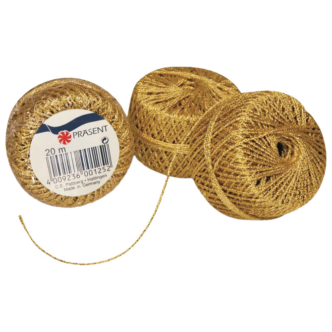 Špaga ukrasna metalik fi-2 mm/20m Prasent 127-634 zlatna Cijena