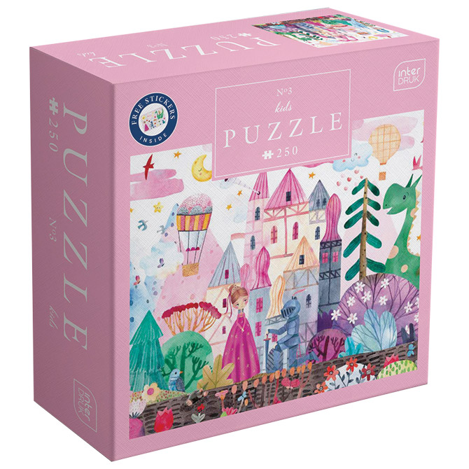 Puzzle 250 kom Kids 3 Castle Interdruk Cijena