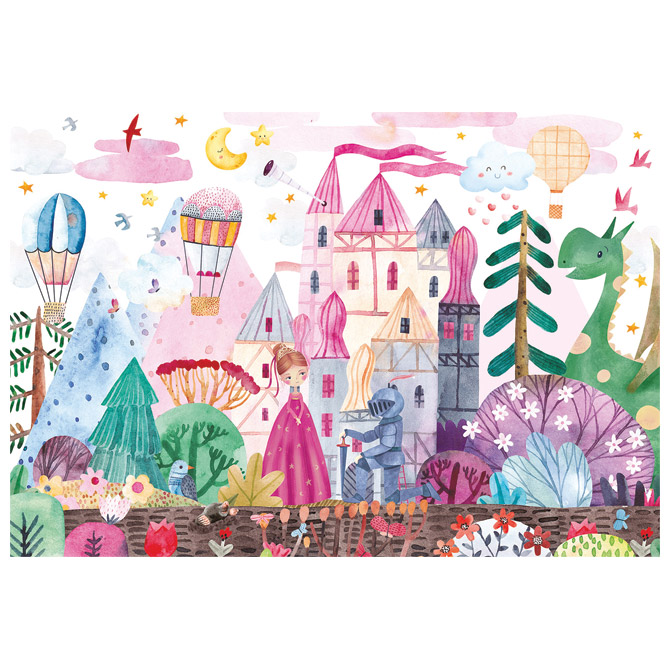 Puzzle 250 kom Kids 3 Castle Interdruk Cijena