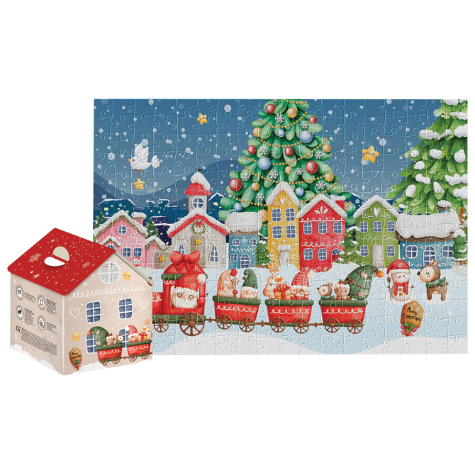 Puzzle 250 kom kućica Christmas “Winter Time” Interdruk Cijena