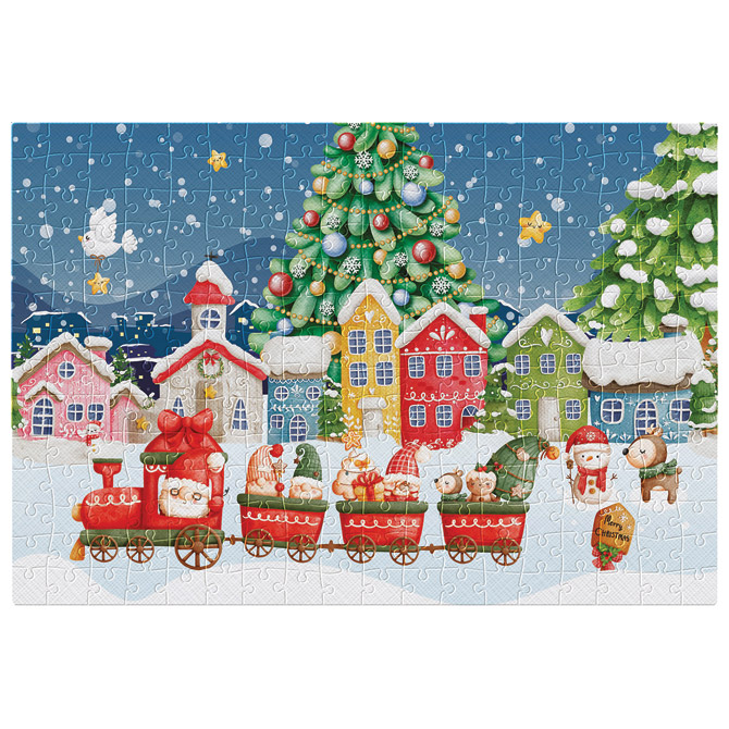 Puzzle 250 kom kućica Christmas “Winter Time” Interdruk Cijena