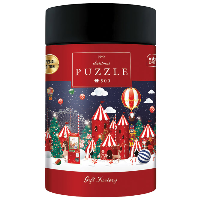 Puzzle 500 kom tuba Christmas “Gift Factory” Interdruk Cijena