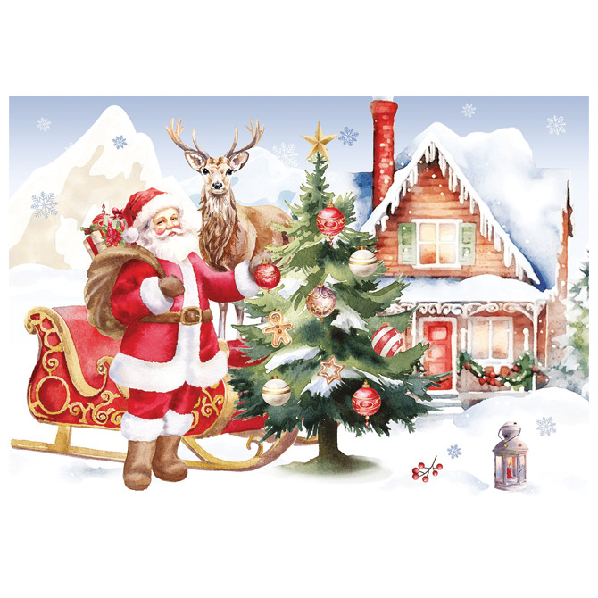 Puzzle 500 kom tuba Christmas “Santa Claus” Interdruk Cijena