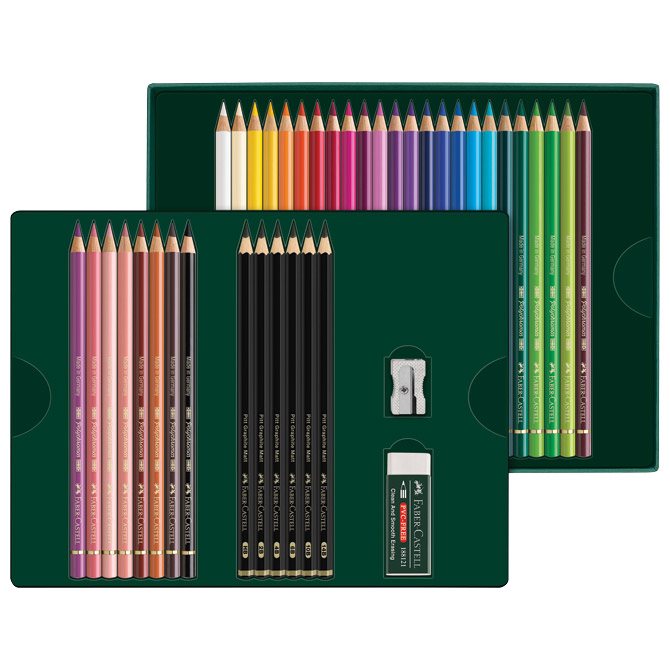 Set Polychromos & Pitt graphite matt pk40 Faber Castell 210053 Cijena