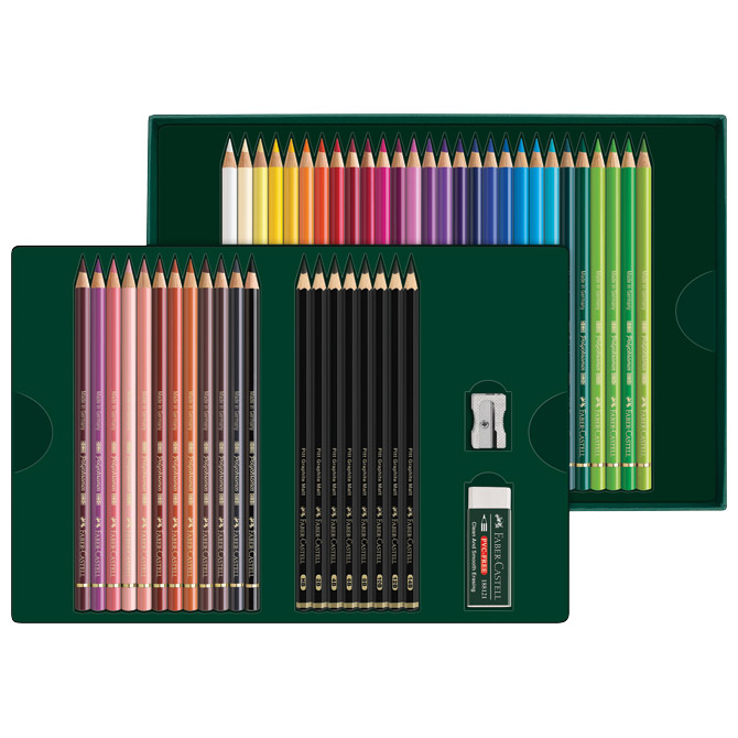 Set Polychromos & Pitt graphite matt pk50 Faber Castell 210054 Cijena