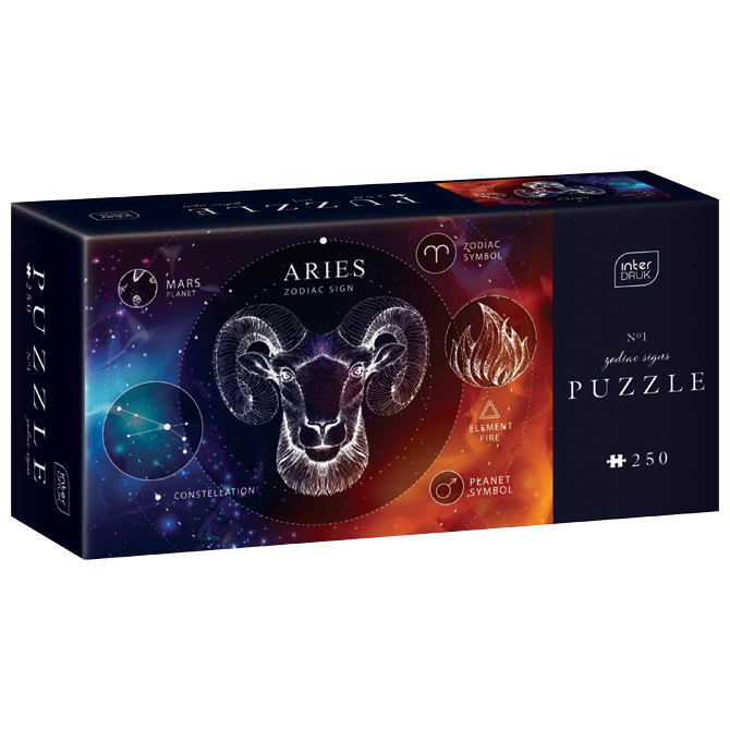 Puzzle 250 kom Zodiac 1 Aries (Ovan) Interdruk Cijena