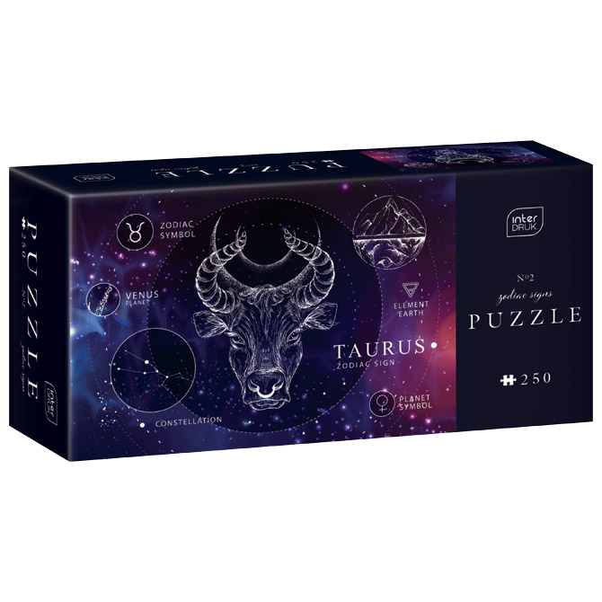 Puzzle 250 kom Zodiac 2 Taurus (Bik) Interdruk Cijena