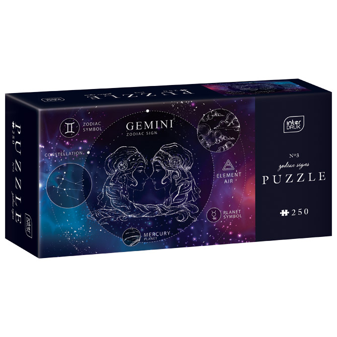 Puzzle 250 kom Zodiac 3 Gemini (Blizanci) Interdruk Cijena