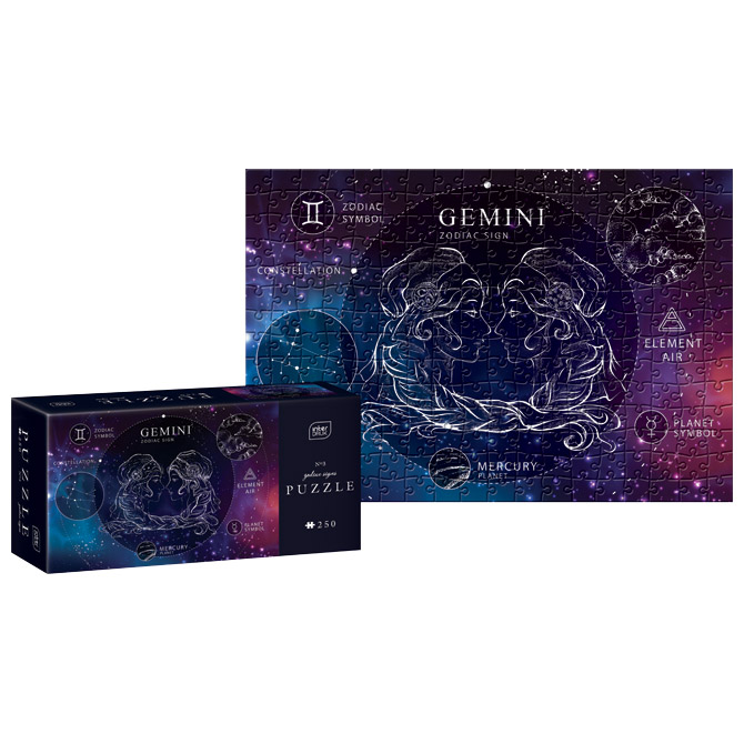 Puzzle 250 kom Zodiac 3 Gemini (Blizanci) Interdruk Cijena