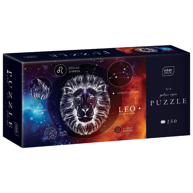 Puzzle 250 kom Zodiac 5 Leo (Lav) Interdruk Cijena