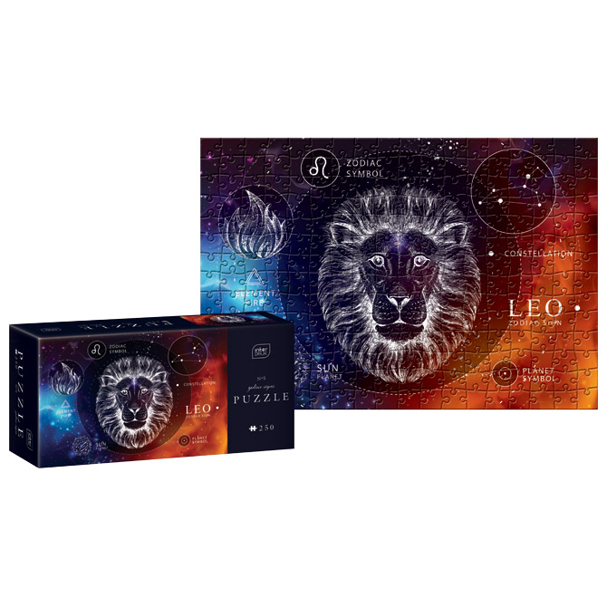 Puzzle 250 kom Zodiac 5 Leo (Lav) Interdruk Cijena